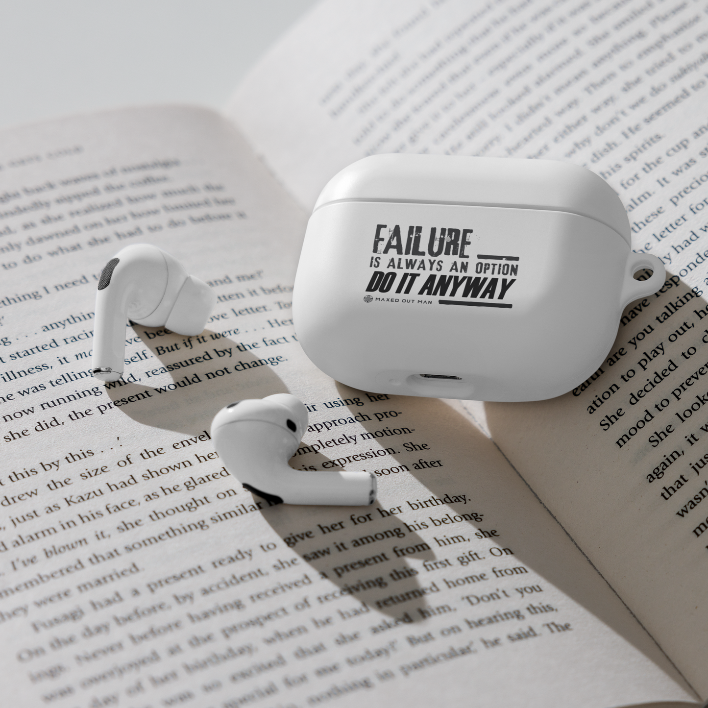 Failure is Always an Option AirPods Case - Lighter Colors