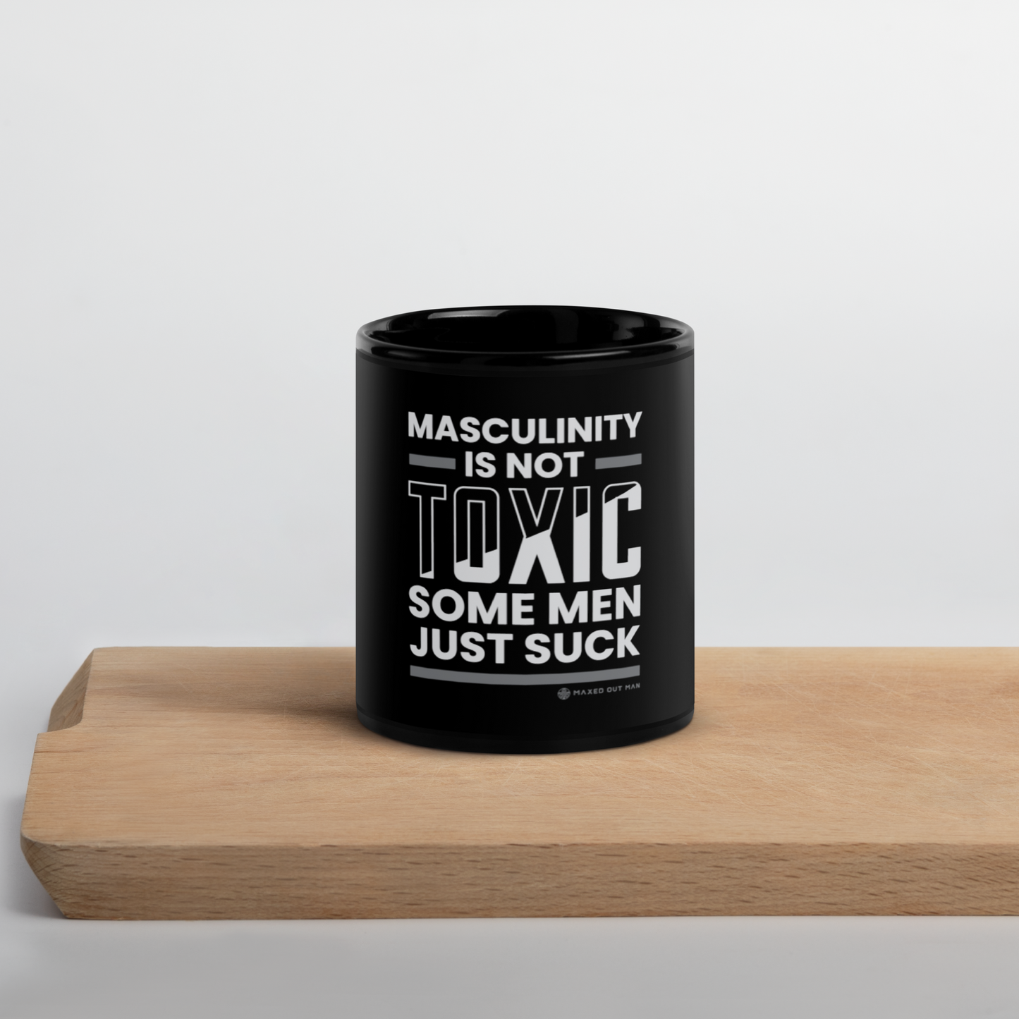 Masculinity is Not Toxic Black Mug