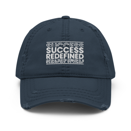 Success Redefined Distressed Dad Hat