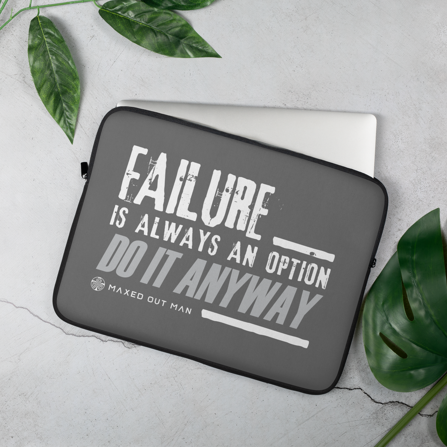 Failure is Always an Option Laptop Sleeve