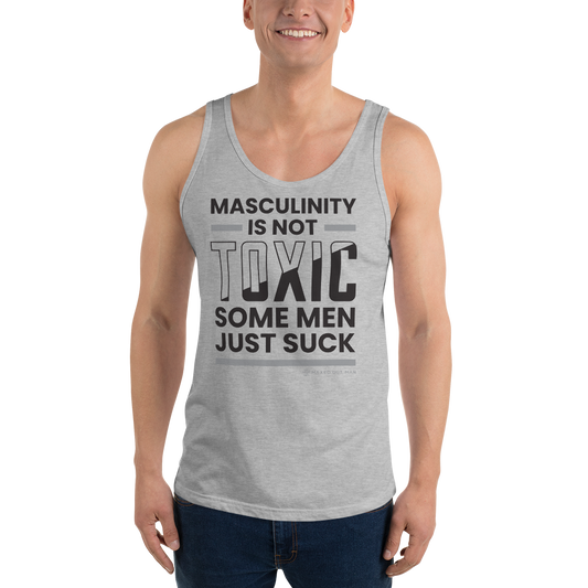 Masculinity is Not Toxic Unisex Tank Top - Lighter Colors