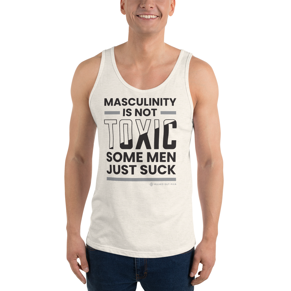 Masculinity is Not Toxic Unisex Tank Top - Lighter Colors