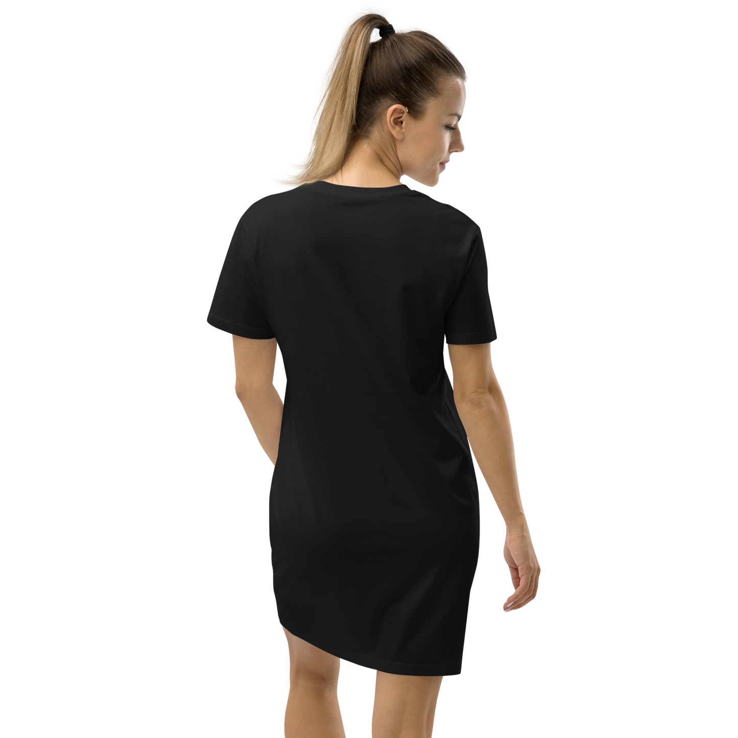Fit at Every Age Organic Cotton T-shirt Dress - Darker Colors