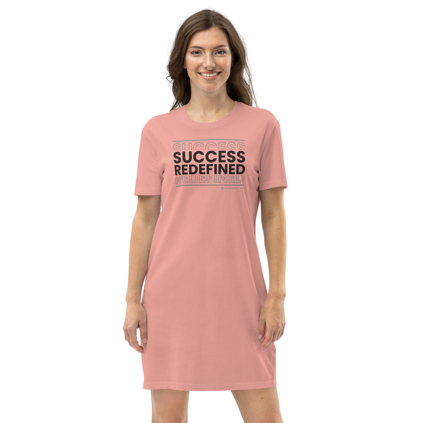 Success Redefined Organic Cotton T-Shirt Dress - Lighter Colors