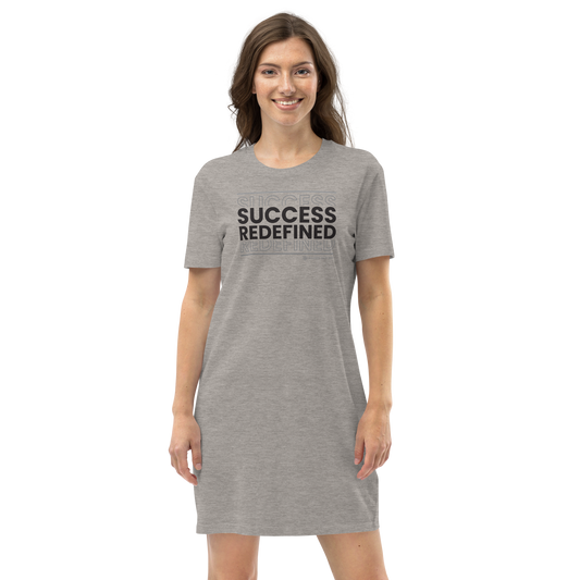 Success Redefined Organic Cotton T-Shirt Dress - Lighter Colors