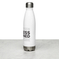 Success Redefined Stainless Steel Water Bottle - White