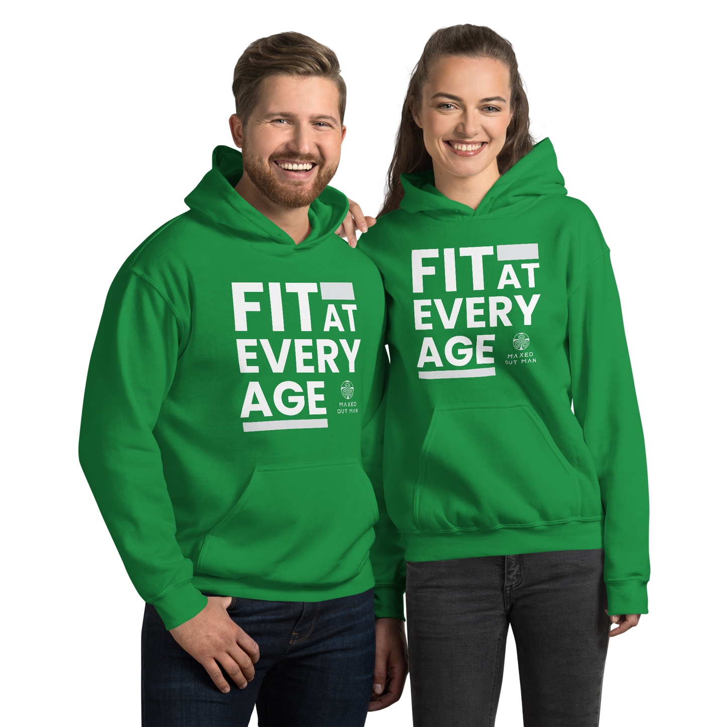 Fit at Every Age Unisex Hoodie - Darker Colors