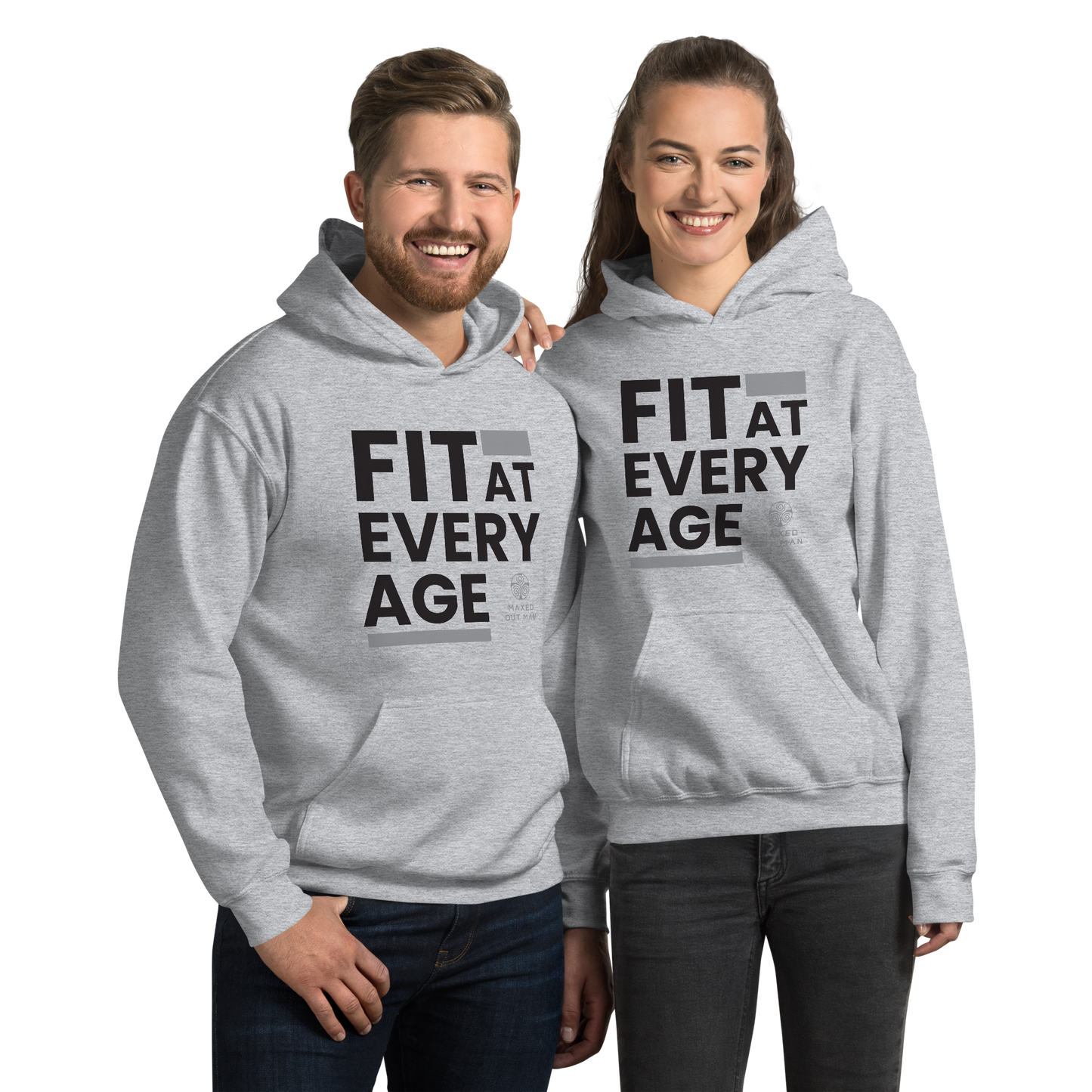 Fit at Every Age Unisex Hoodie - Lighter Colors