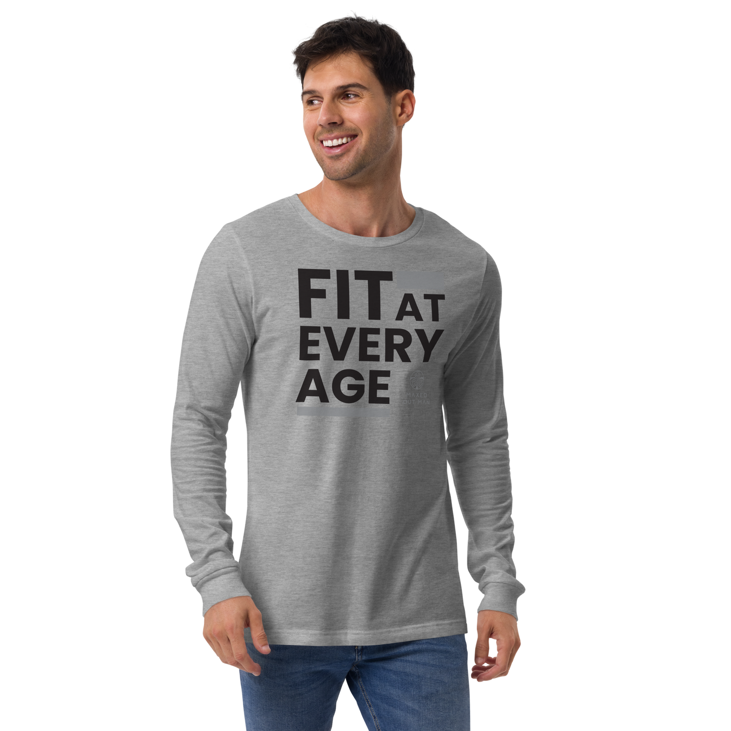 Fit at Every Age Long Sleeve Tee - Lighter Colors