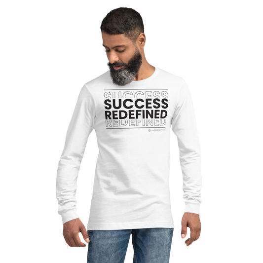 Success Redefined Long Sleeve Tee - Lighter Colors