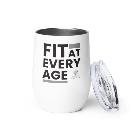 Fit at Every Age Drink Tumbler - White