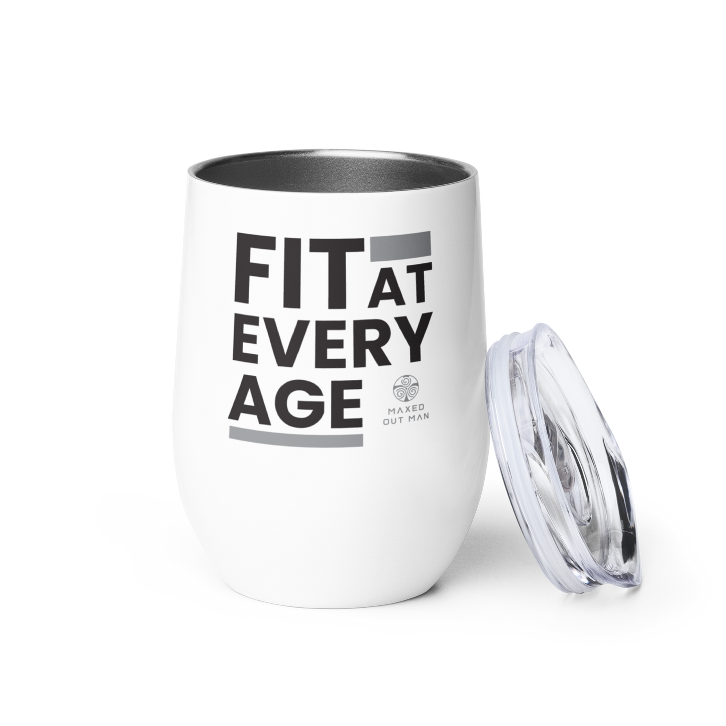 Fit at Every Age Drink Tumbler - White