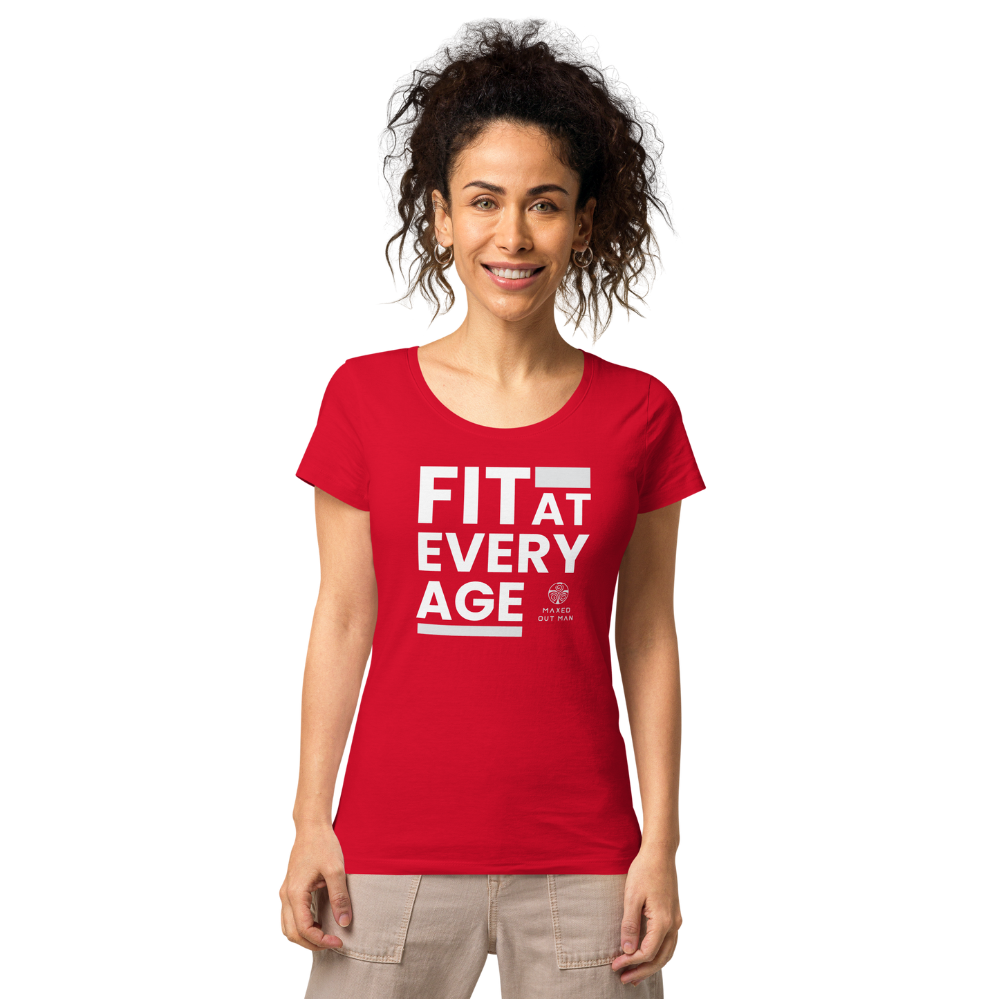 Fit at Every Age Ladies Basic Organic T-Shirt - Darker Colors