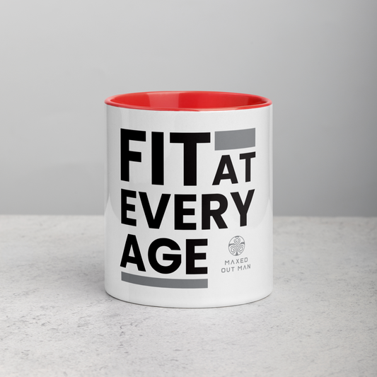 Fit at Every Age Mug with Color Inside